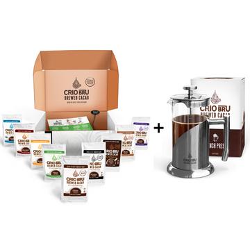 Kick Caffeine with Cacao Sampler Deluxe Set Promotion