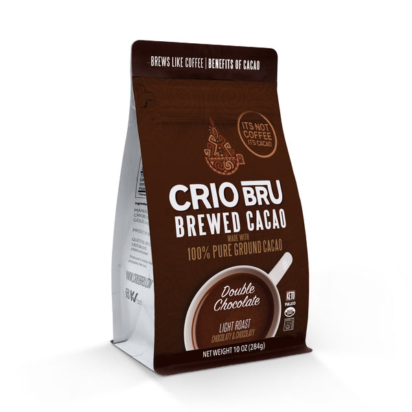 Double Chocolate Light Roast Brewed Cacao Crio Bru