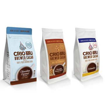 3 Pack Limited Edition Chocolate Coconut, Chocolate Peanut Butter & Colombia