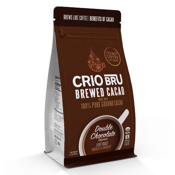 Double Chocolate - Light Roast Brewed Cacao | Crio Bru