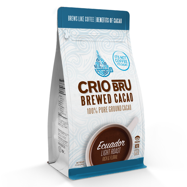 Shop Ecuador Light Roast Brewed Cacao | Crio Bru
