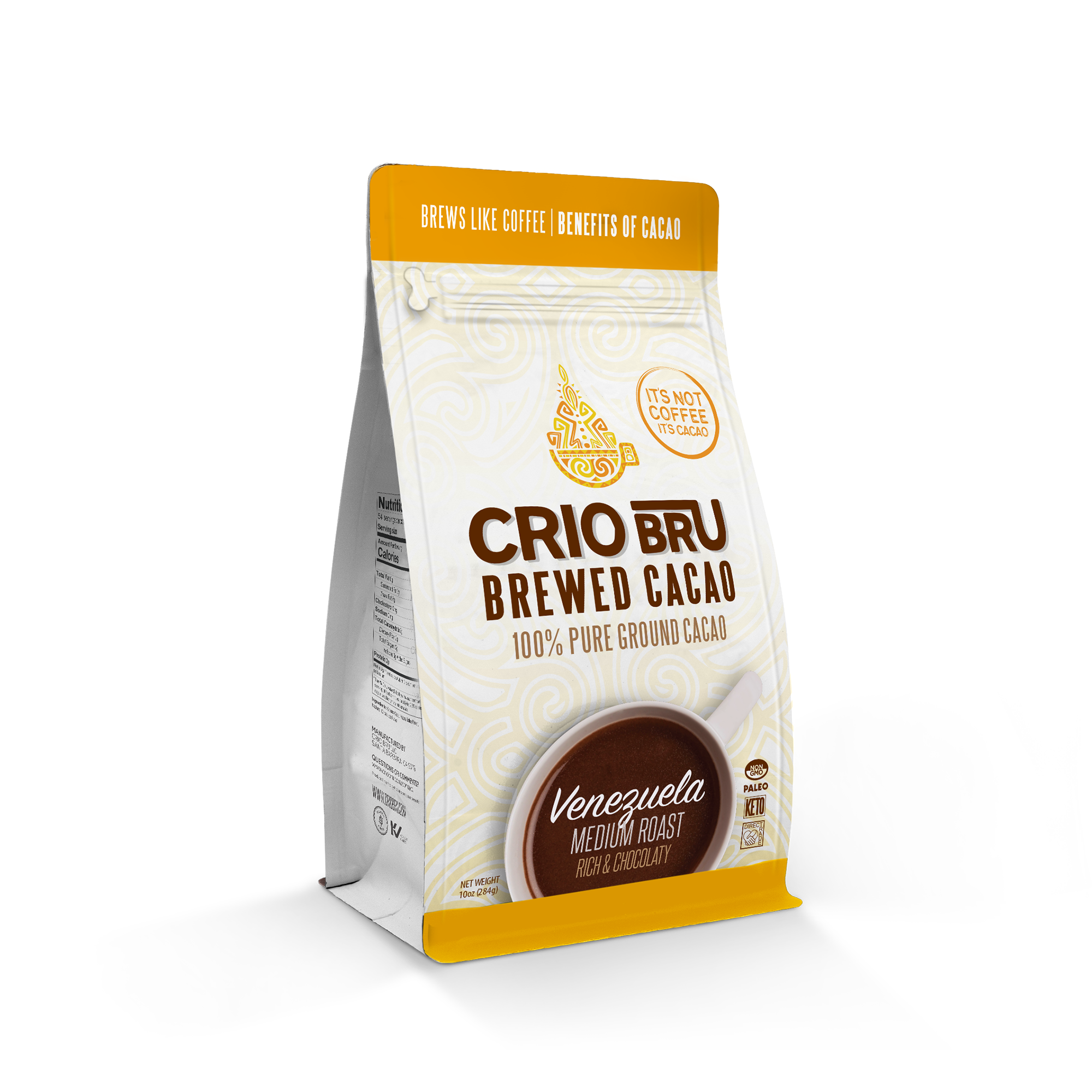 Venezuela Light Roast Brewed Cacao | Crio Bru