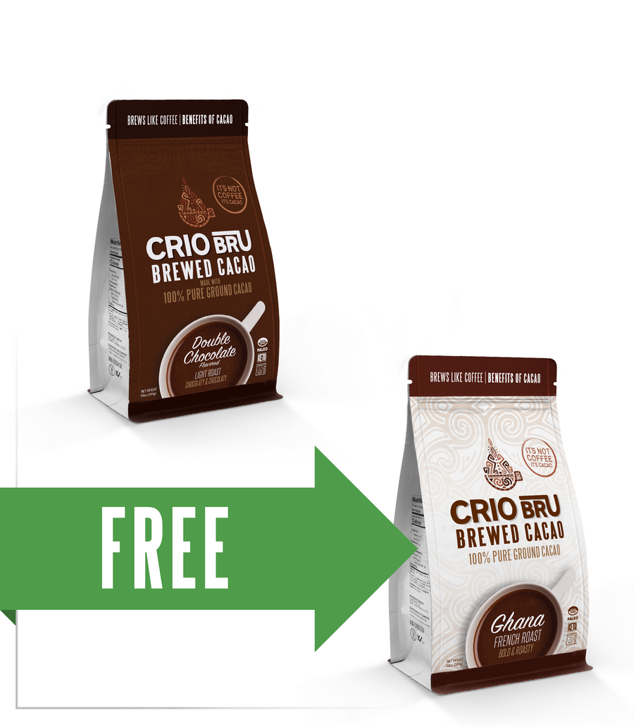 Double Chocolate 10oz Bag + Free Gift: 10oz Bag Promotion