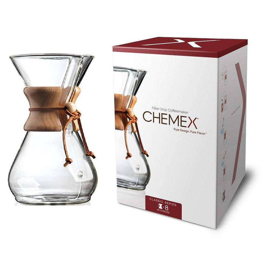 Chemex Pour Over Coffee Maker- Eight Cup Classic