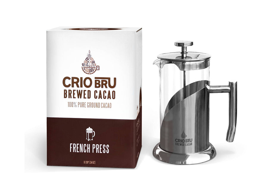 Double Chocolate 24oz Bag + Free Gift: French Press Promotion