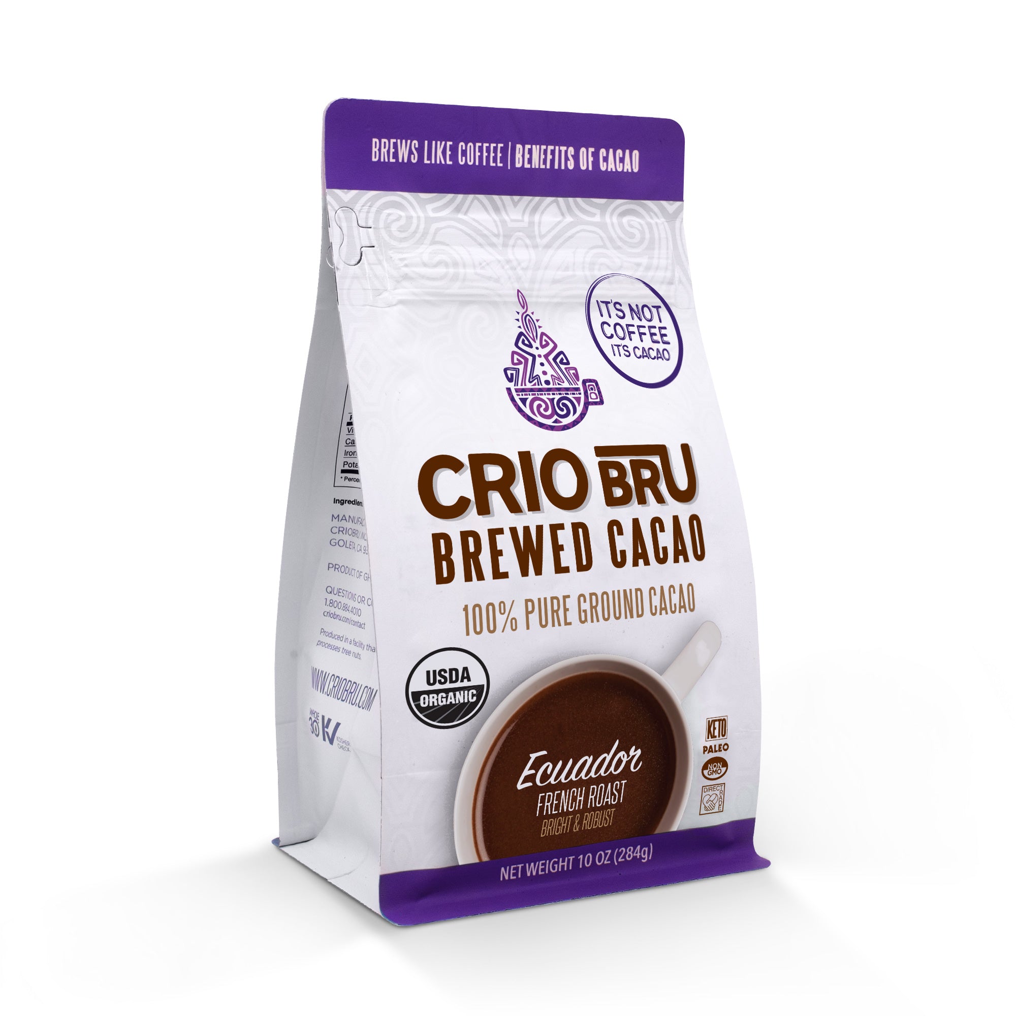 Crio Bru: Brewed Cacao | It's not coffee, it's cacao!