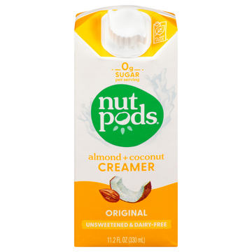 nutpods® Original Unsweetened Dairy-free Creamer