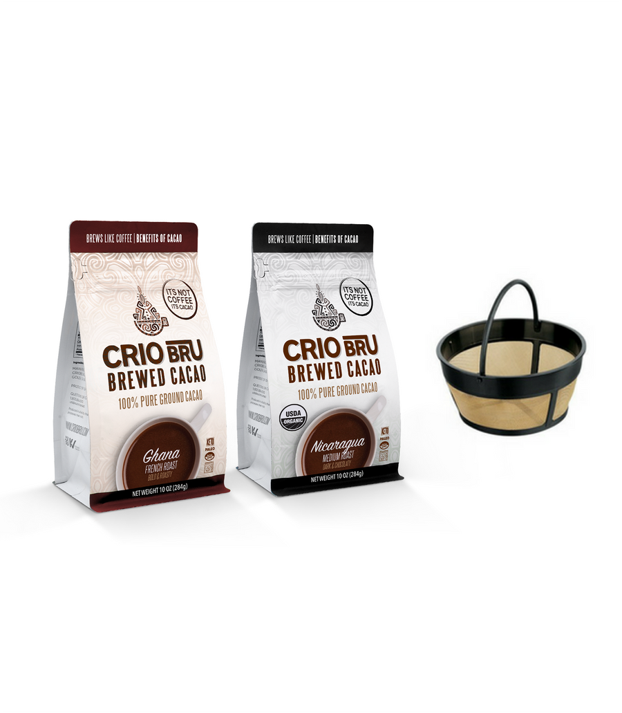 Starter Kit w/ Coffee Maker Basket-Style Filter